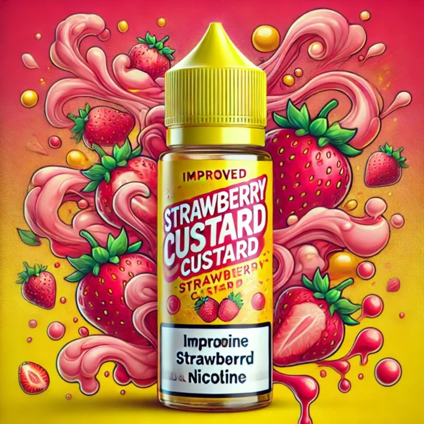 Sweet Strawberry Custard 100ml